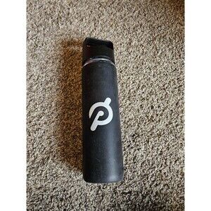 Peloton Glass Water Bottle - Wrapped Non Slip Silicone Sleeve with Logo
